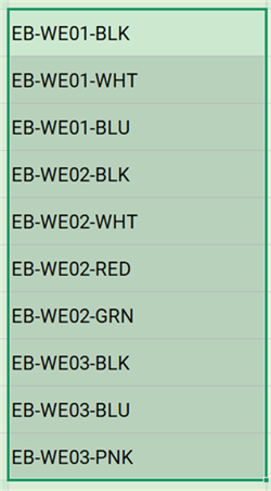 копіювати дані Excel
