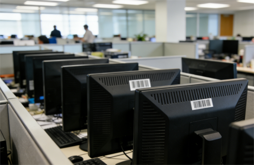 штрих-коди на тегах активів