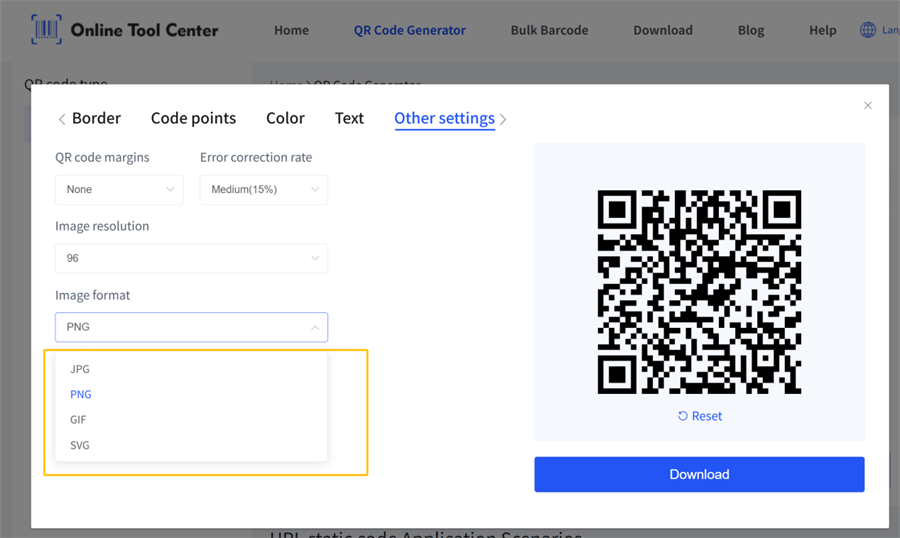 Формат зображення QR-коду