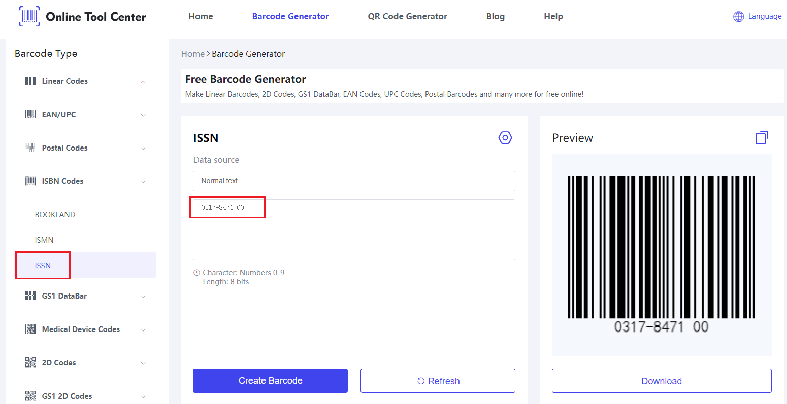 створює ISSN barcode.png