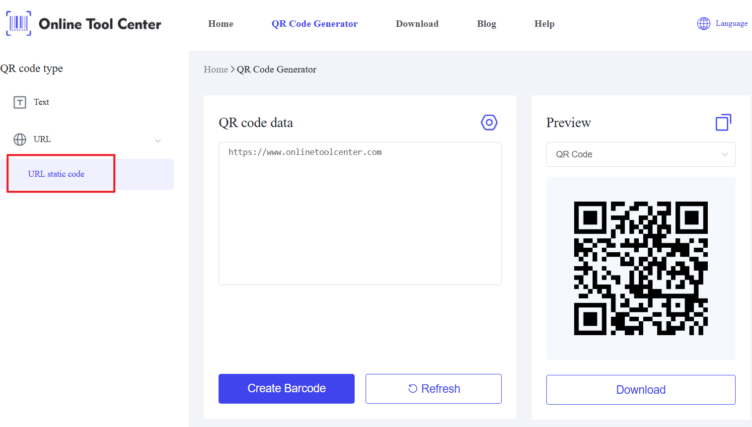 Генератор URL QR-кодів