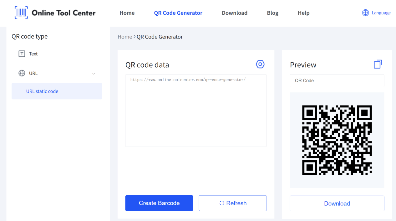 qr code generator генератор QR коду