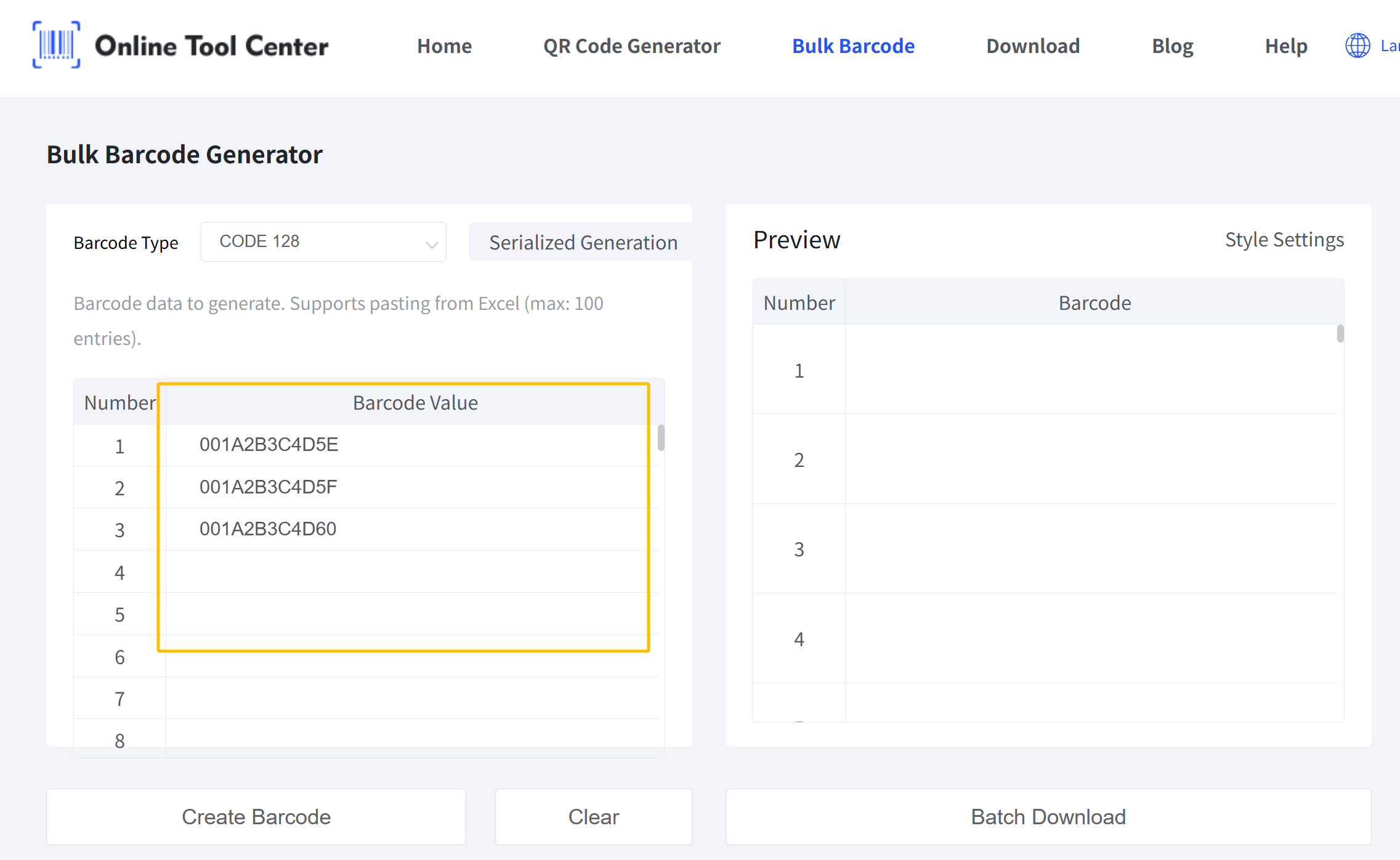 генератор штрих-кодів