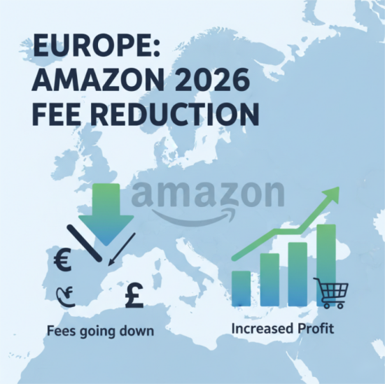 Europe amazon fee reductio Європа Amazon зниження плати