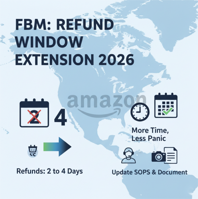 FBM refund processing window expandi Вікно обробки повернення FBM розширюється