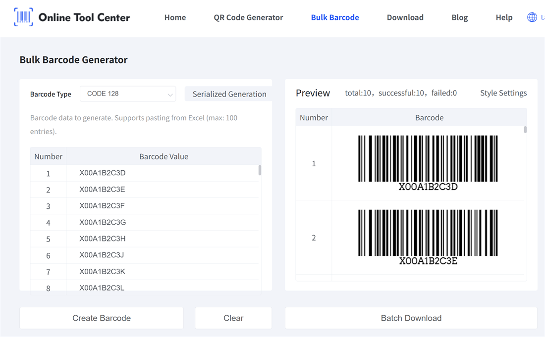bulk fnsku barcodes ФНСКУ штрих-коди