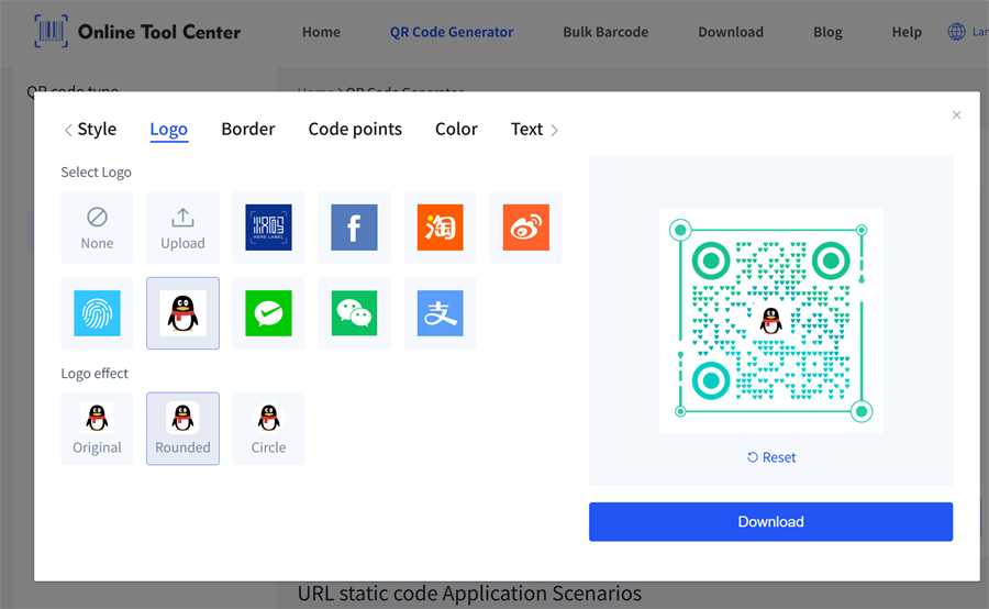 створення користувацького QR-коду з логотипом