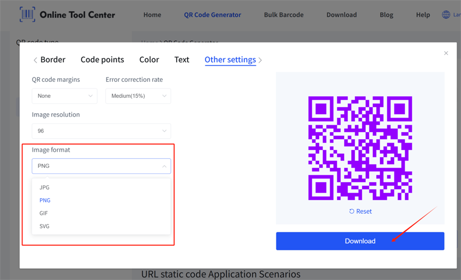 qr code image formats Формати зображень QR-коду