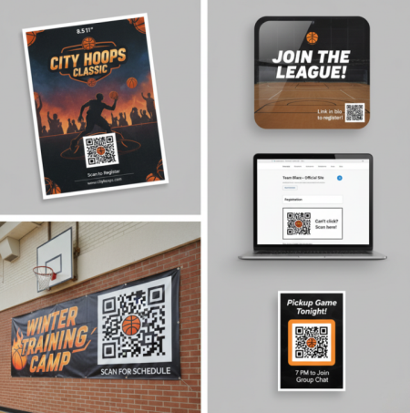 Використання баскетбольних QR-кодів