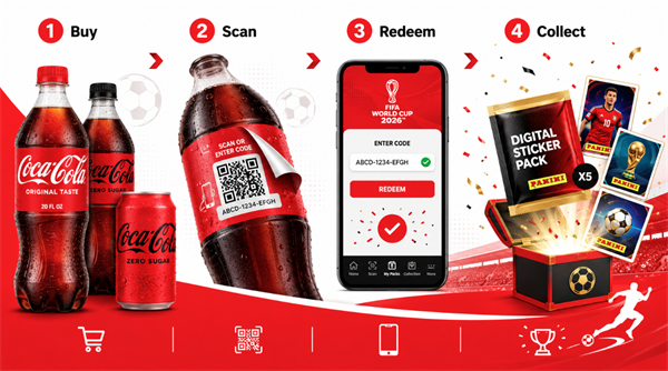 scan and redeem Coca Cola FIFA 2026 Code сканувати і викупити Код Coca Cola FIFA 2026