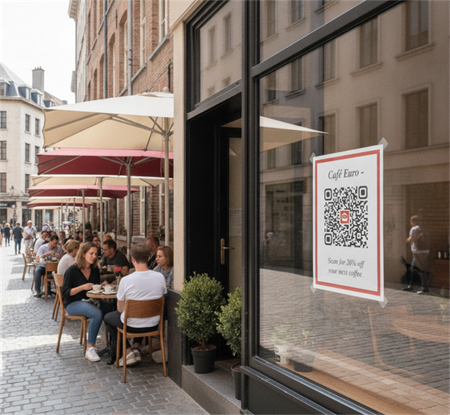 Остер з QR-кодом