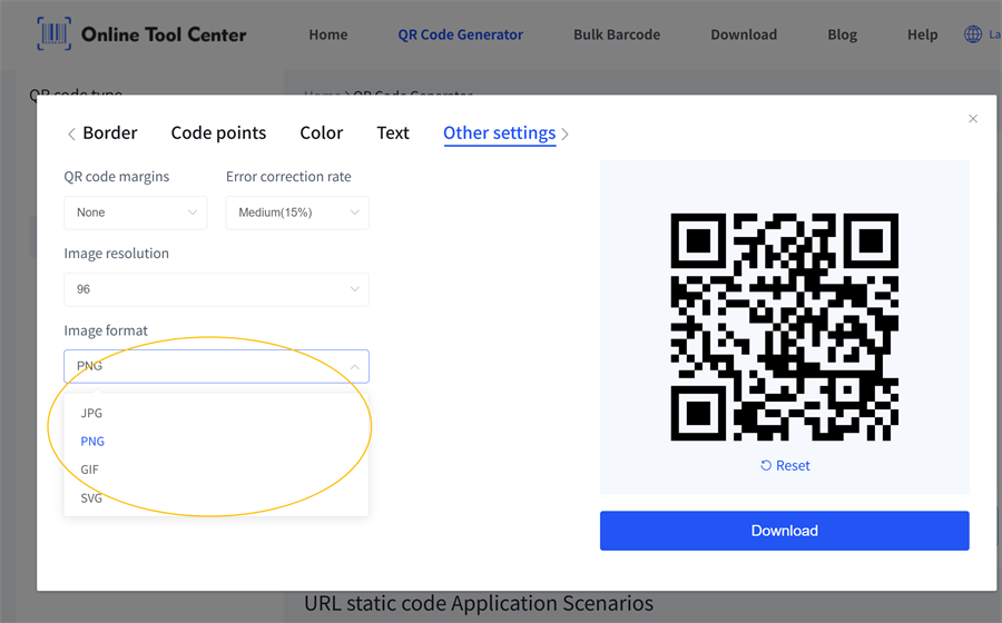Формат зображення QR-коду