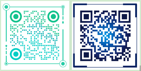 qr code with frames QR-код з кадрами