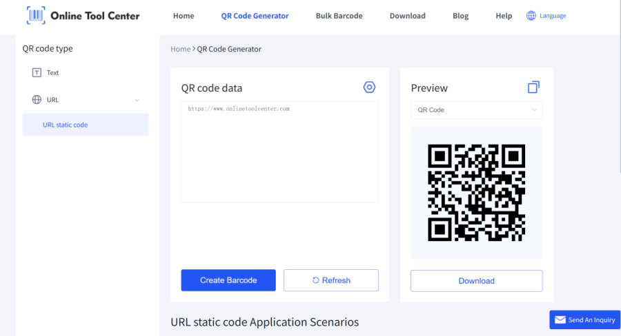 створити посилання QR-код