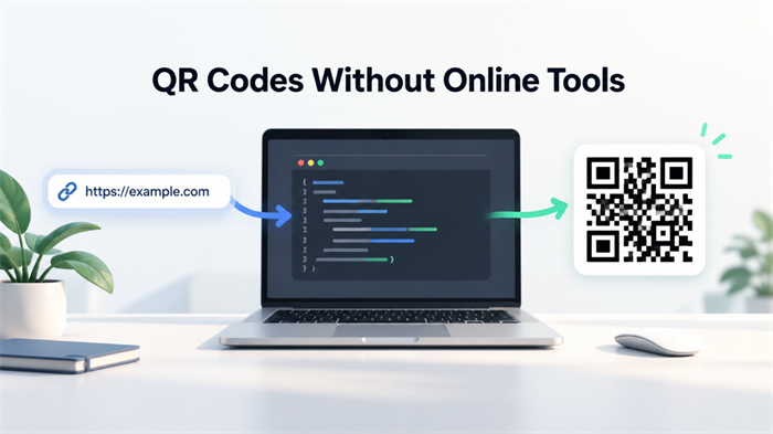 Create a QR Code without online tools Створіть QR-код без онлайн-інструментів
