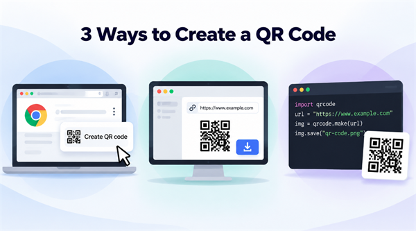 3 Ways to Create a OR Code 3 способи створення коду
