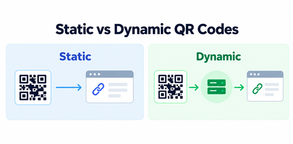 Static vs Dynamic QR Codes Статичні проти динамічних QR-кодів